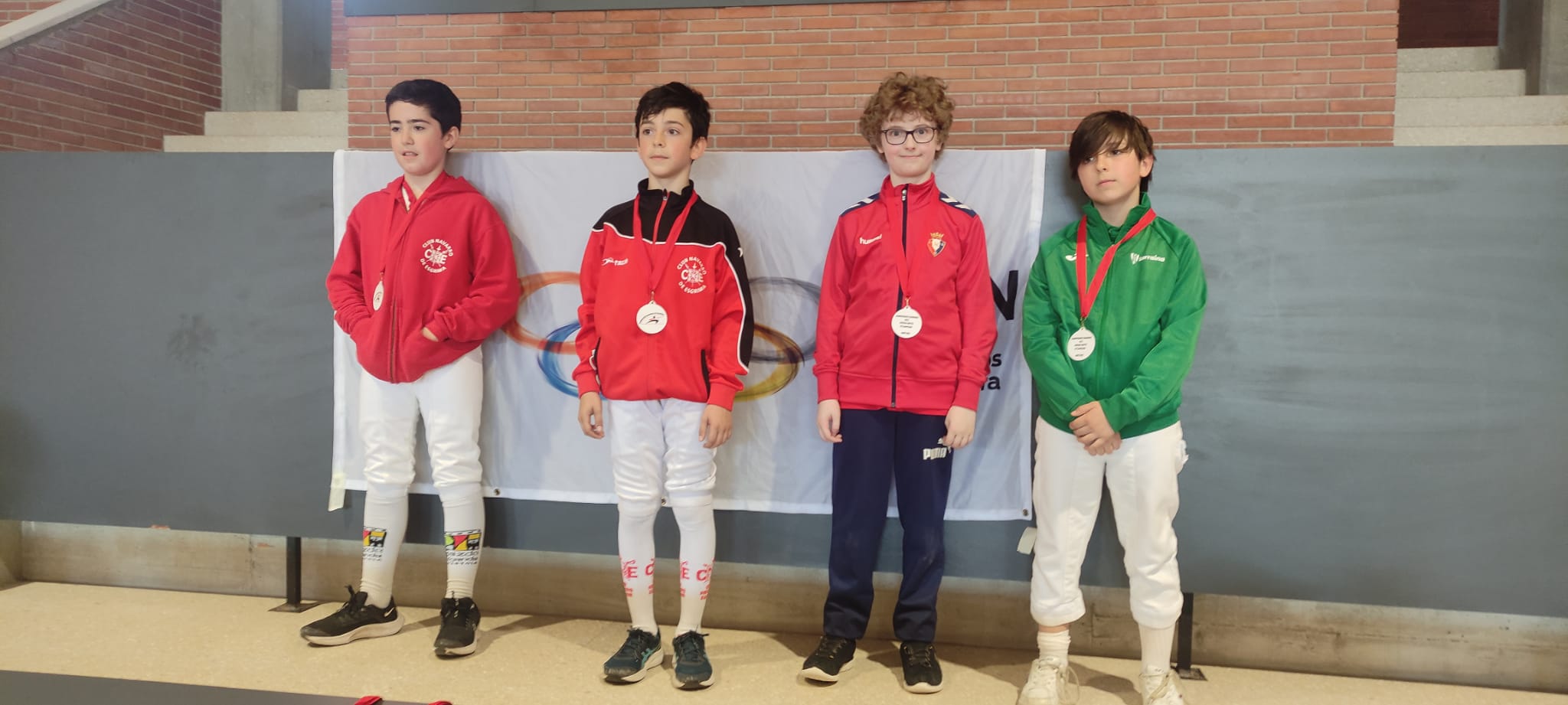 Clasificaci&oacute;n final JDN espada mixta M11 y M15